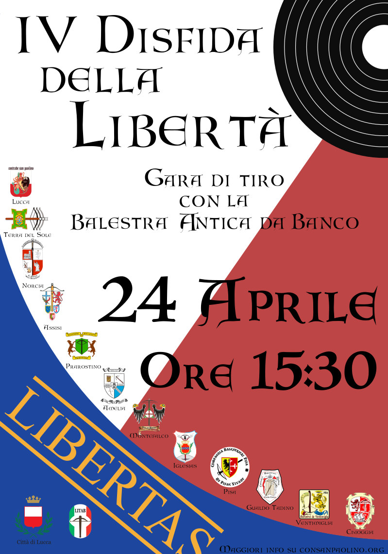 locandina 4° Disfida della Libertà LITAB